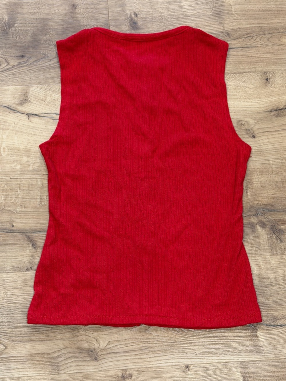 Madewell Pointelle Cutaway Vest - Picture 9 of 10